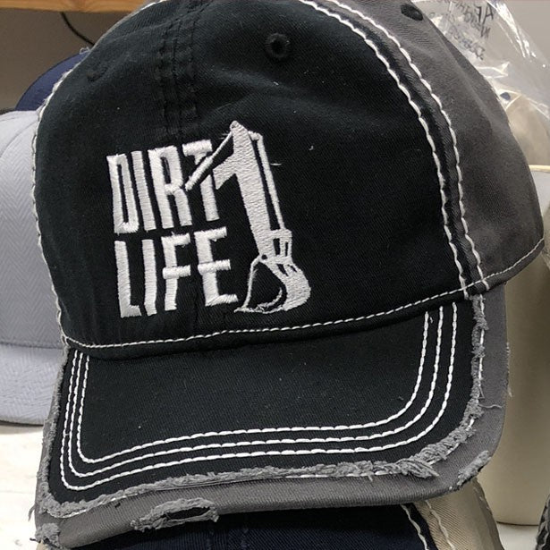 Dirt Life - Embroidered Hats!