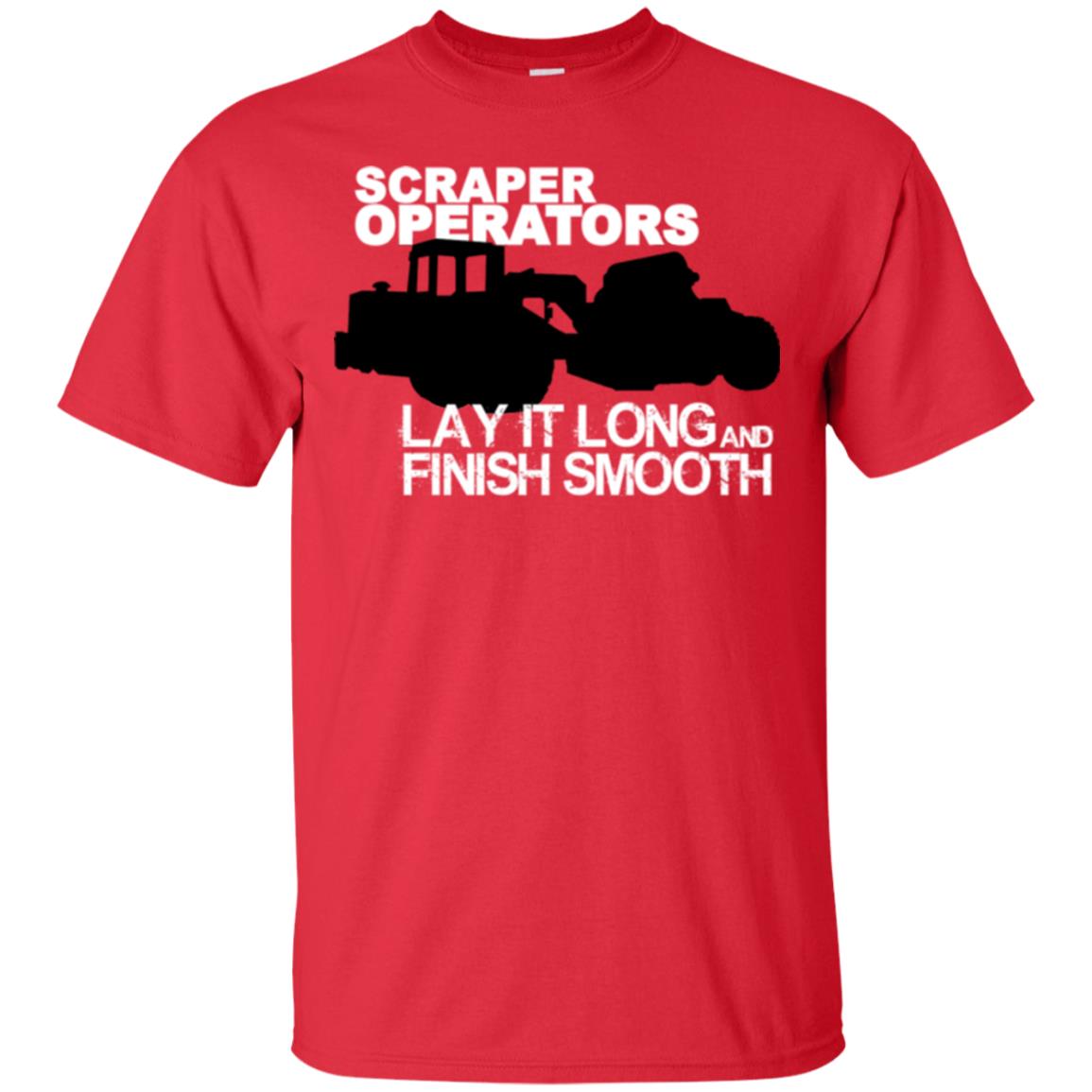 Scraper Operators Lay It Long (and finish smooth)