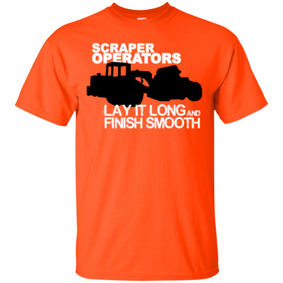 Scraper Operators Lay It Long (and finish smooth)