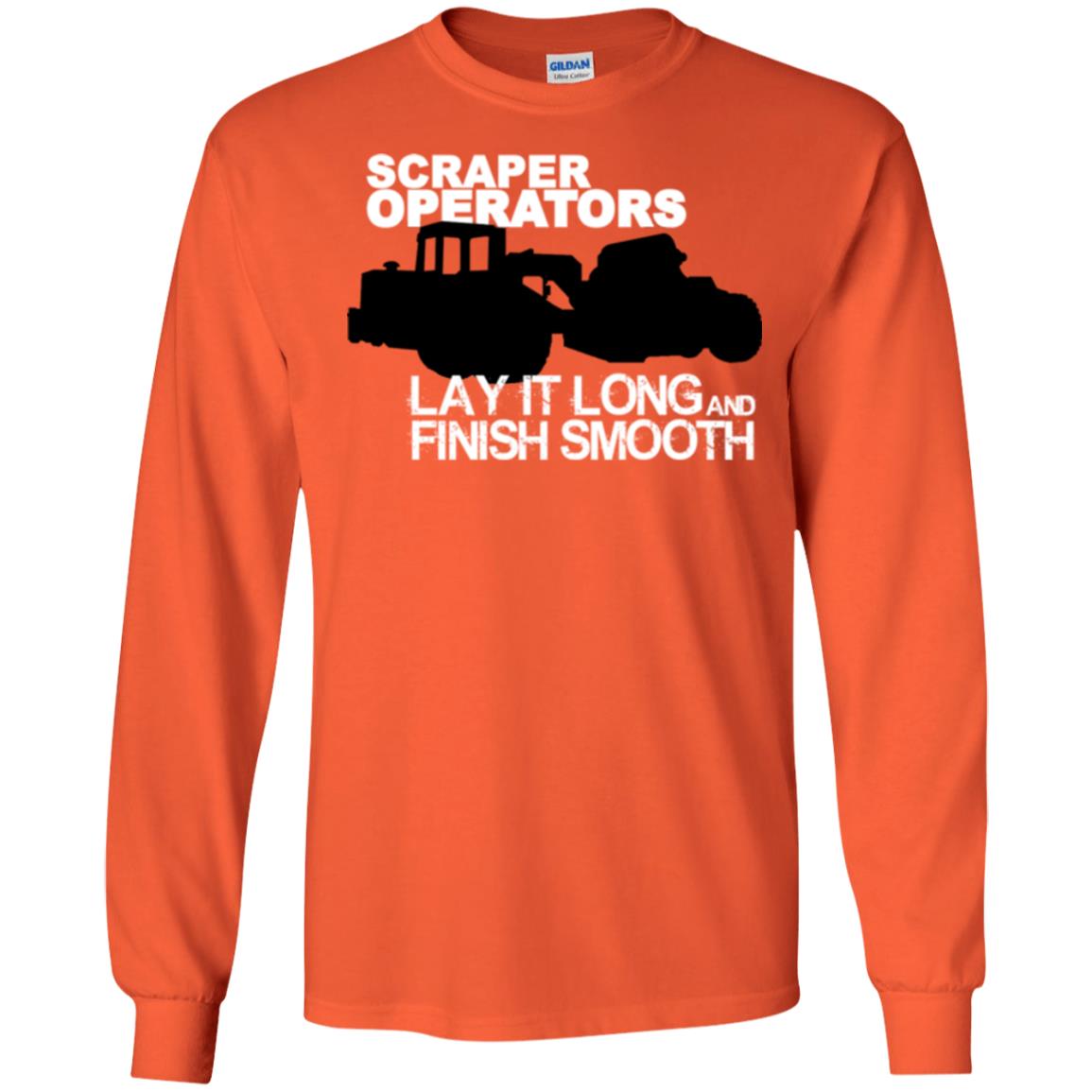 Scraper Operators Lay It Long (and finish smooth)