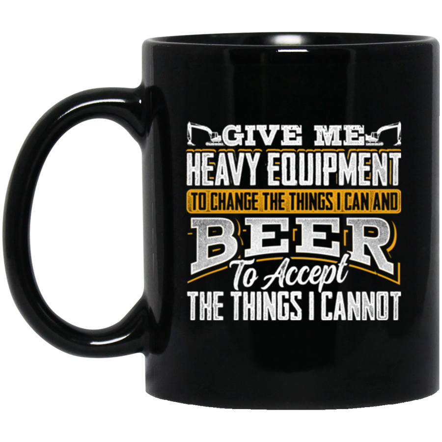 Heavy Equipment and Beer Mugs