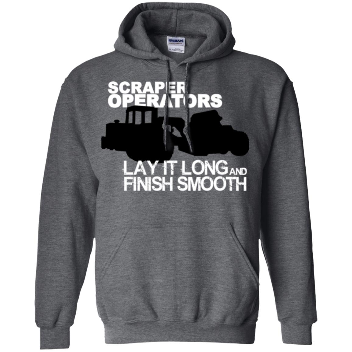 Scraper Operators Lay It Long (and finish smooth)