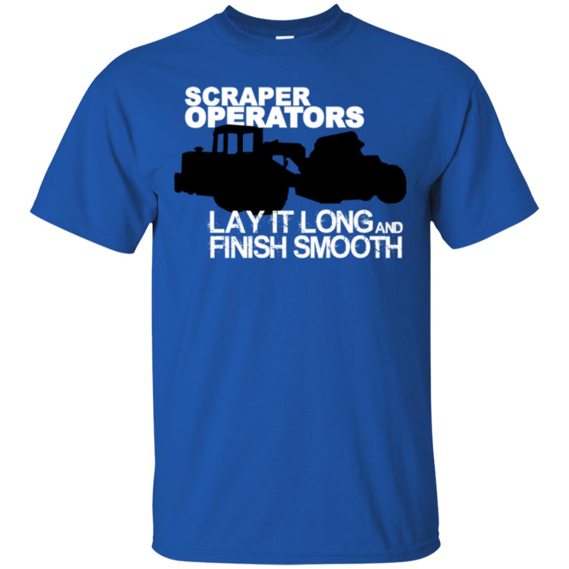 Scraper Operators Lay It Long (and finish smooth)